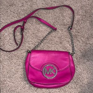 Michael Kors pink crossbody